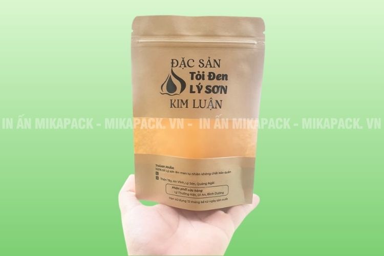 In túi zipper giấy giúp quảng bá thương hiệu nhanh chóng và tối ưu chi phí