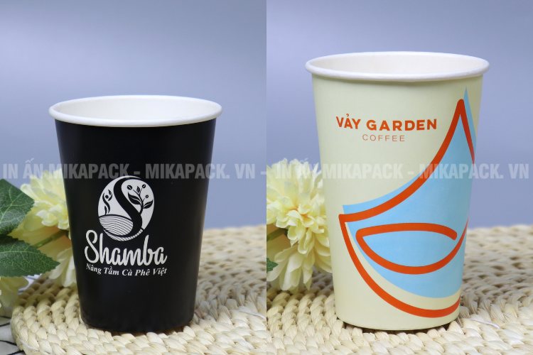 Thiết kế in ly giấy quán cà phê trà sữa cần sáng tạo và đồng nhất thương hiệu.