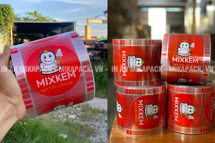In màng dập ly trà sữa