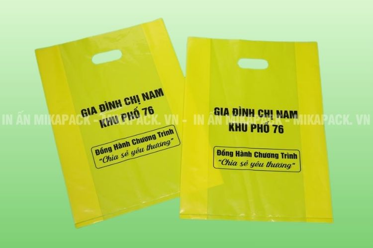 Mẫu in túi bóng theo yêu cầu chất lượng cao, hình ảnh rõ nét