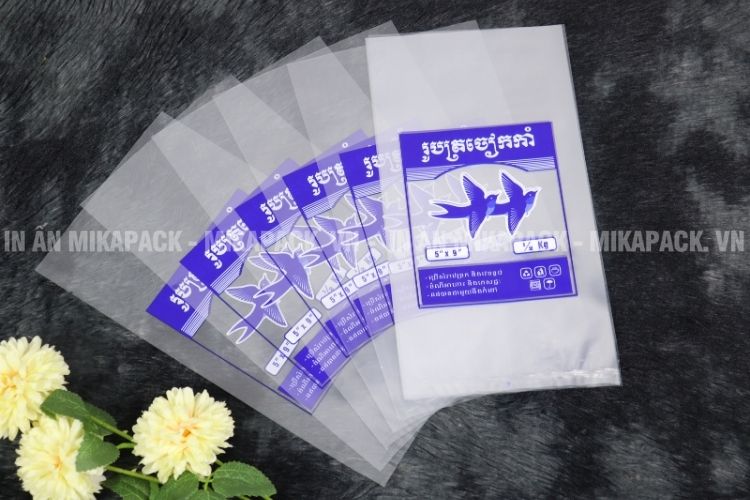 Mẫu in túi bóng theo yêu cầu nổi bật, thu hút