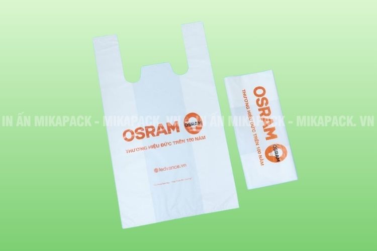 Mikapack nhận in túi nilon Hà Nội số lượng ít từ 10kg/size