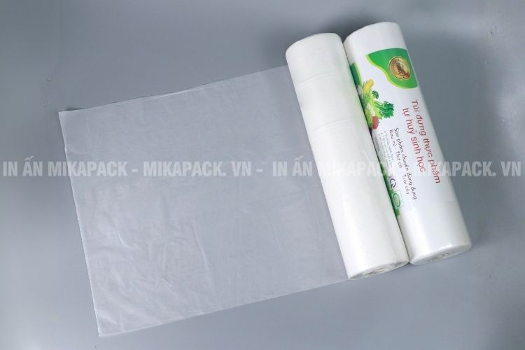 Bạn nên chọn túi đựng thực phẩm chất liệu tự huỷ sinh học an toàn.