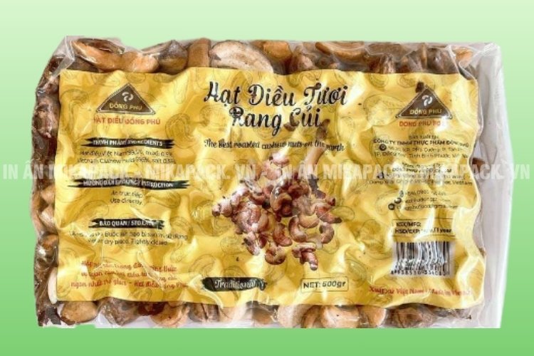 Thiết kế bao bì hút chân không cực bắt mắt.