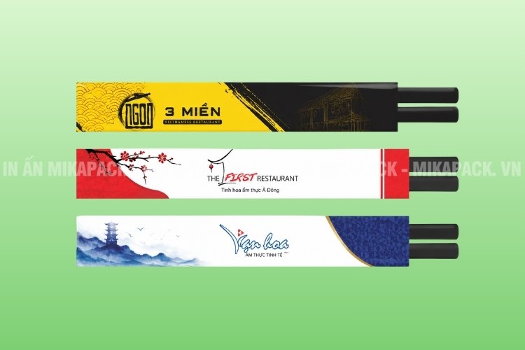 Bao đũa bảo vệ đũa an toàn, hỗ trợ in ấn quảng bá thương hiệu