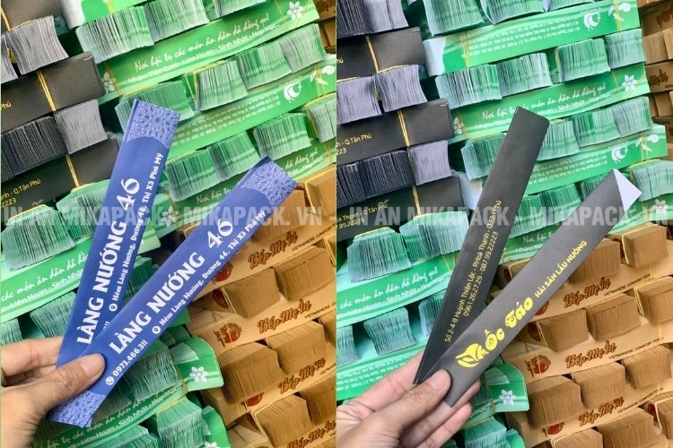 Mikapack cam kết in bao đũa giá rẻ, chiết khấu cao