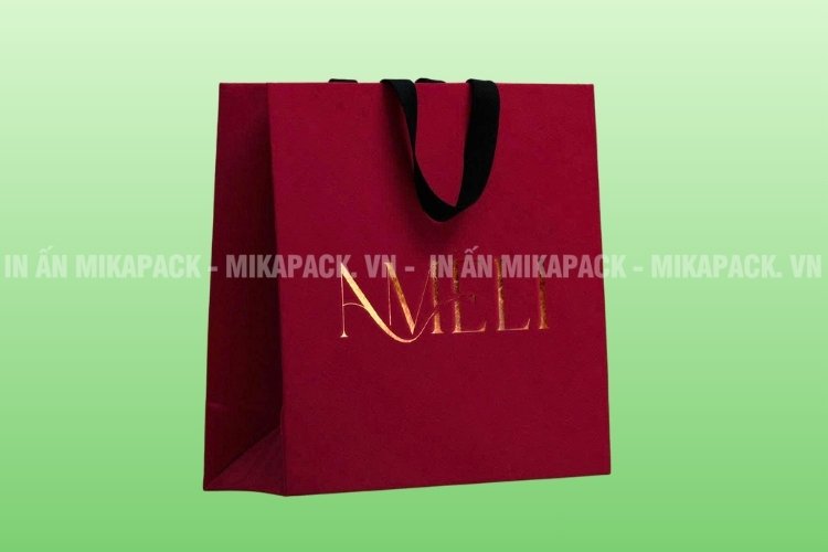 Mikapack nhận in túi giấy cho shop thời trang số lượng ít và nhiều
