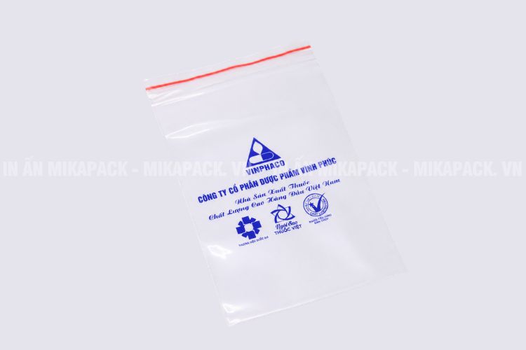 Bạn nên đặt in túi zip đựng thuốc số lượng lớn để hưởng chiết khấu cao