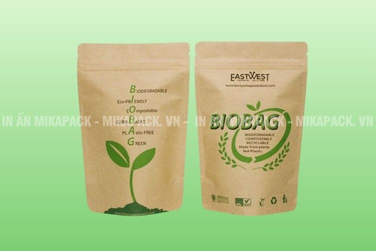 Mikapack thiết kế túi zip đẹp mắt, xây dựng quy trình đặt in chuyên nghiệp