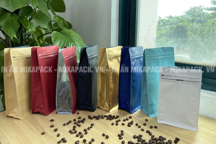 Túi zip 8 cạnh có nhiều loại khác nhau, đáp ứng mọi nhu cầu sử dụng
