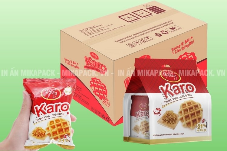 Ảnh minh hoạ bao bì thực phẩm cấp 1, cấp 2, cấp 3