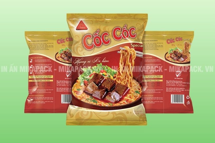 Bạn nên kiểm tra kỹ lưỡng file thiết kế bao bì mì gói để tránh sai sót