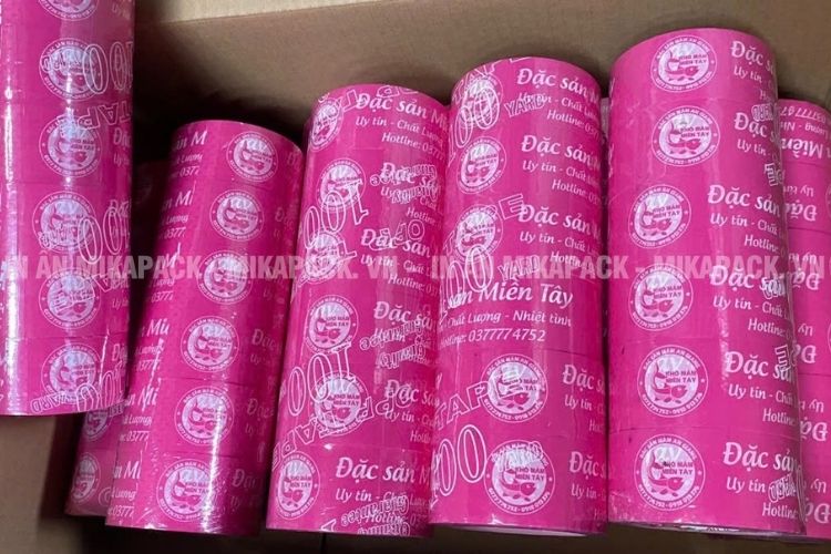 Băng keo 100 yard tương ứng 91.44 mét