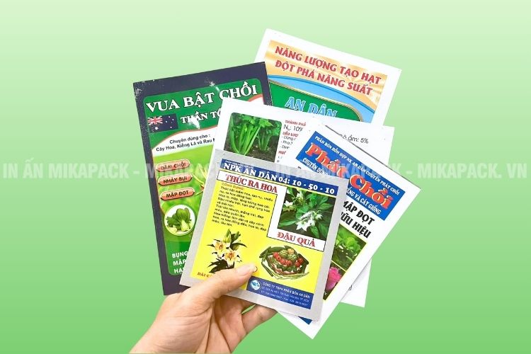 Bao bì cản sáng, chống oxy hóa, bảo quản chất lượng hạt giống