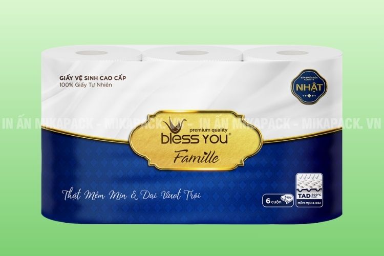 Bao bì giấy vệ sinh tại Mikapack đảm bảo chất lượng cao, giá rẻ