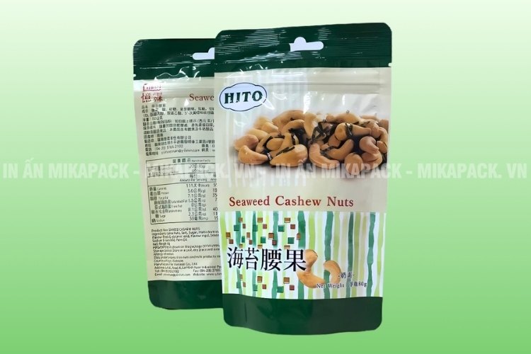 Bao bì hạt điều xuất khẩu cần đạt tiêu chuẩn của thị trường đích.