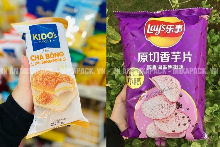 Bao bì thực phẩm chế biến sẵn, đồ ăn liền tiện lợi.