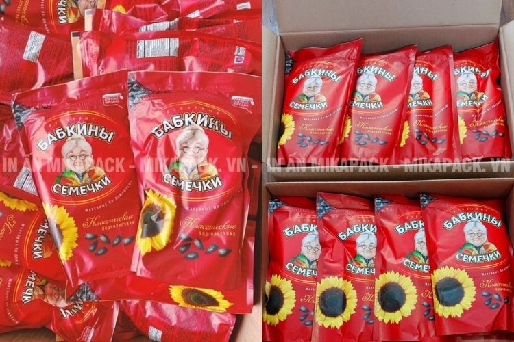 Chúng tôi cam kết bao bì hạt hướng dương giá rẻ, chất lượng cao