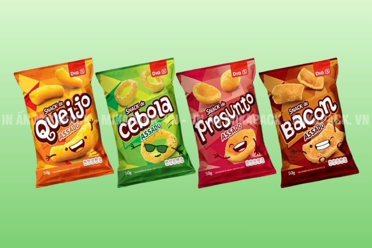 Mikapack - Xưởng sản xuất và in bao bì snack chuyên nghiệp, giá rẻ