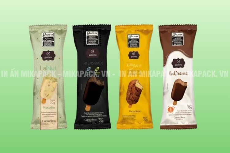 Dòng kem giá rẻ nên dùng chất liệu màng ghép phức hợp cấu trúc 2 lớp