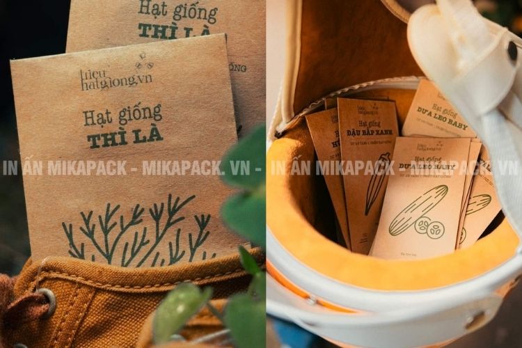 Mikapack hỗ trợ thiết kế bao bì hạt giống theo yêu cầu