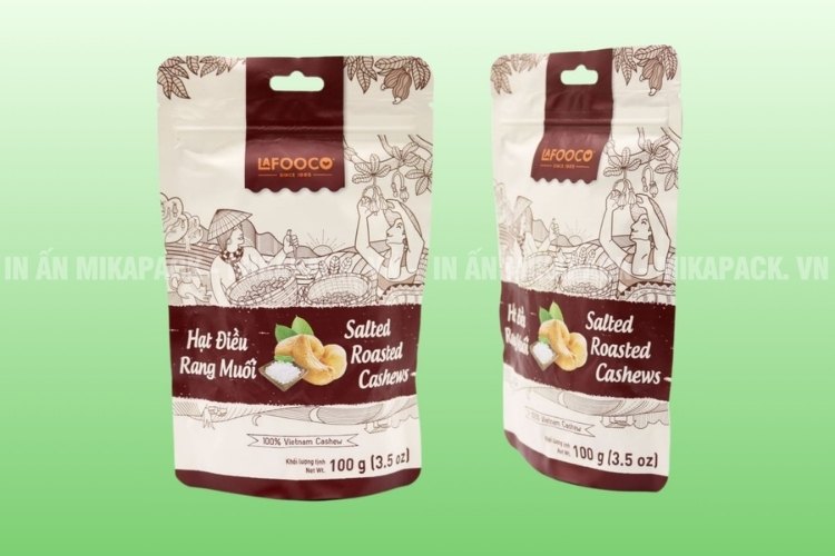Mikapack phân phối bao bì hạt điều giá rẻ tận xưởng, chiết khấu cao.