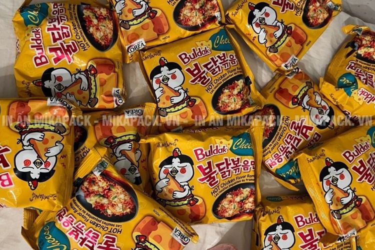 Mikapack sản xuất, in ấn bao bì mì gói chất lượng, giá rẻ, giao nhanh chóng