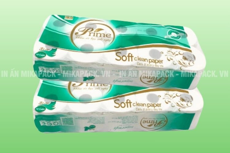 Mikapack sử dụng mực in chuyên dụng cho màng nhựa 