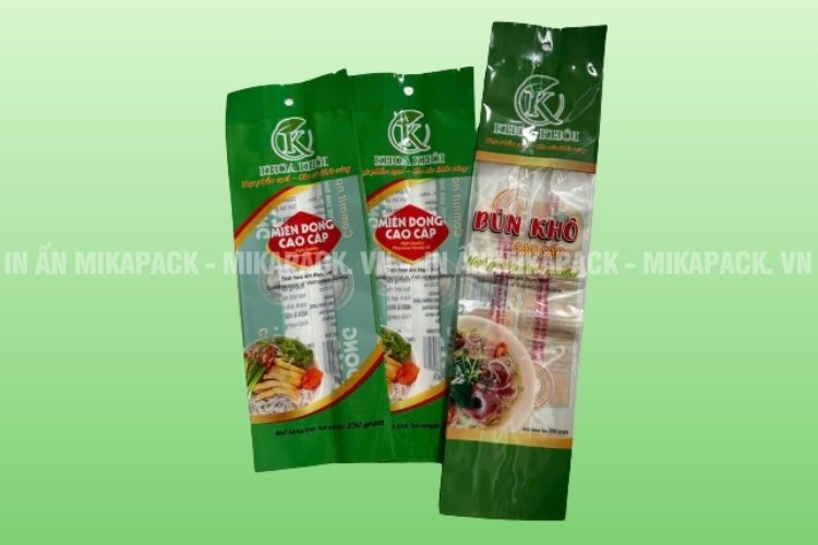 Mikapack - Xưởng sản xuất, in ấn bao bì bún khô uy tín