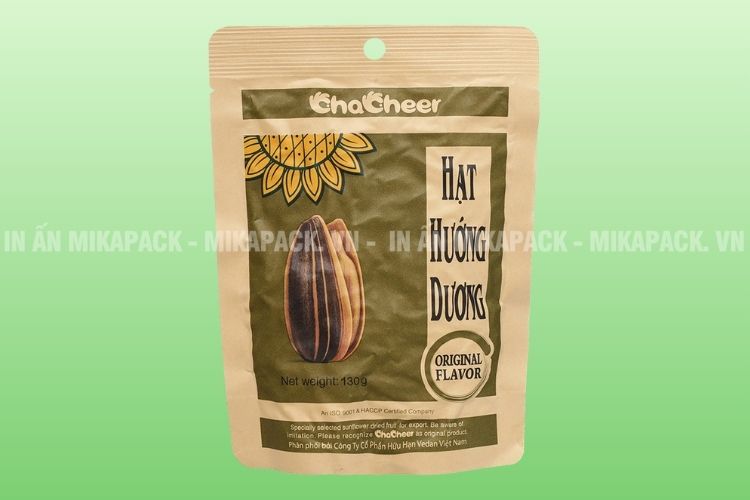 Mikapack - Xưởng sản xuất, in ấn bao bì hạt hướng dương uy tín