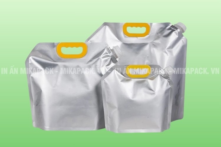 Túi có vòi đựng hóa chất công nghiệp giúp tối ưu trong vận hành và sử dụng.