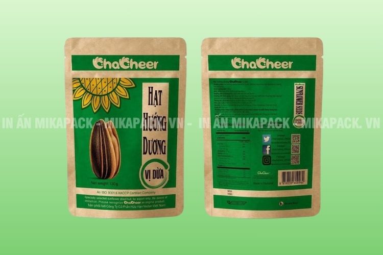 Túi đựng hạt hướng dương sang trọng