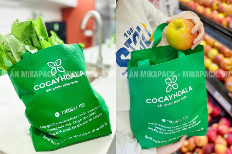 Bao bì xanh dễ dàng tái chế, tái sử dụng nhiều lần.