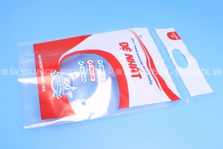 Xưởng in túi nilon đáp ứng thiết kế lên đến 9 màu.