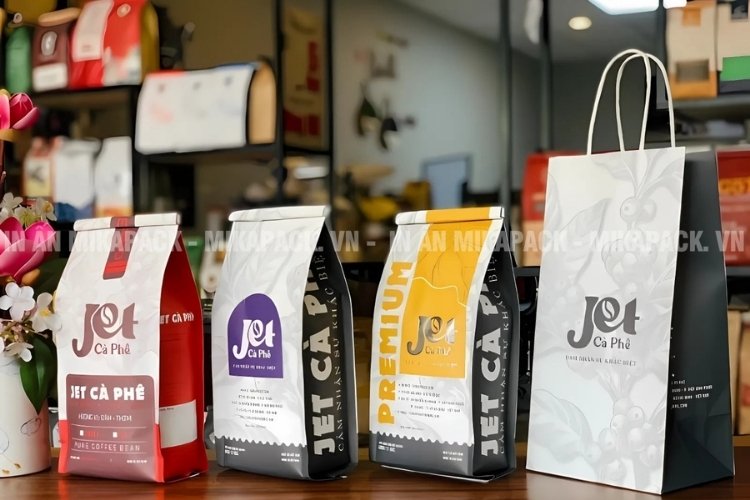 Mikapack chuyên sản xuất, in ấn túi đựng cà phê chất lượng cao, uy tín.