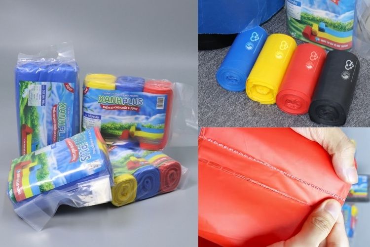 Giá túi đựng rác Xanh Plus cao bởi tính thẩm mỹ và chất lượng vượt trội