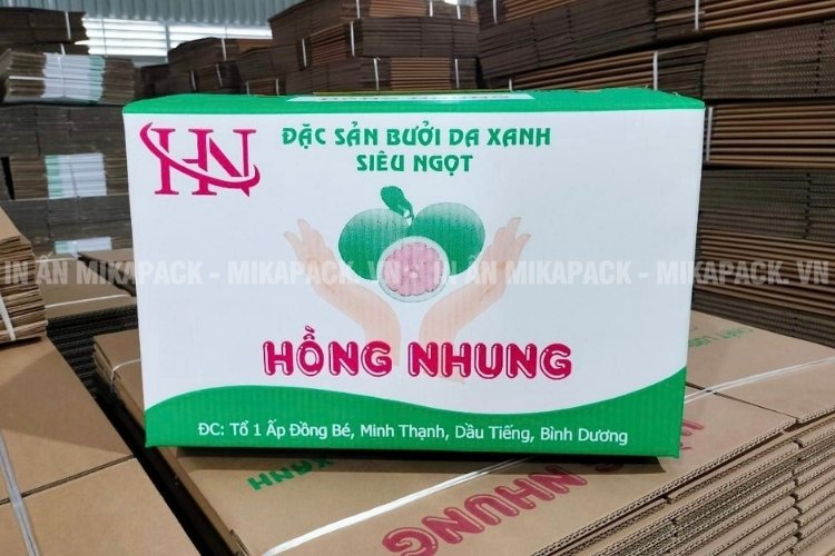 Lựa chọn hộp carton in logo uy tín, giá sỉ tại Mikapack