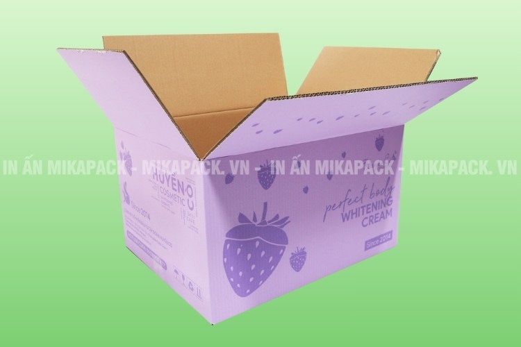 Mikapack cung cấp và in thùng carton HCM cho nhiều ngành hàng.