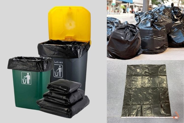 Túi đựng rác công nghiệp có kích thước lớn, giá cả phải chăng