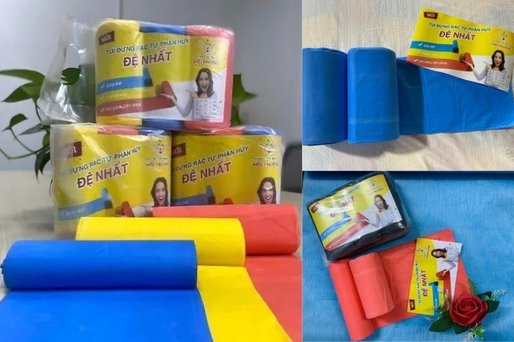 Túi đựng rác Đệ Nhất được sử dụng phổ biến nhờ giá cả phải chăng