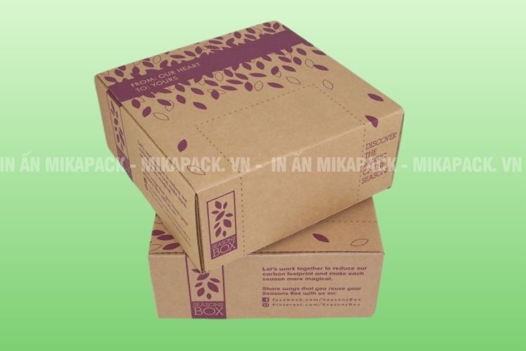 Quy trình in flexo thùng carton thường từ 10 - 14 ngày tùy số lượng.