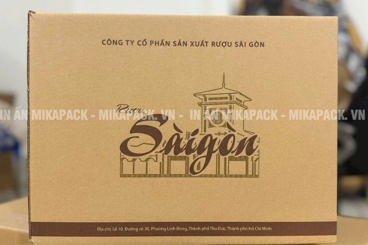 Sóng giữa của thùng carton in offset tuỳ vào yêu cầu độ bền và sức chứa.