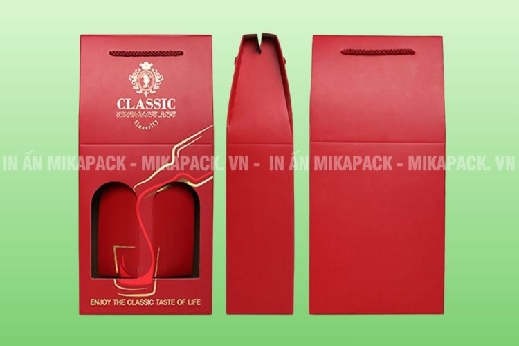 Túi giấy đựng rượu chuyên dùng để bảo quản và vận chuyển