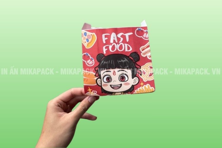 Túi khoai tây chiên dễ thương phù hợp với trẻ em
