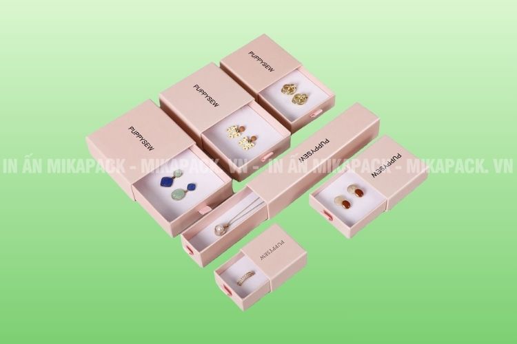 In hộp đựng trang sức giúp tăng tính thẩm mỹ, quảng bá thương hiệu