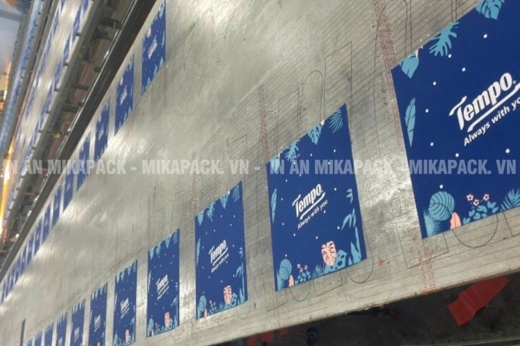 Công nghệ in ấn hộp giấy hiện đại cho ra hình ảnh sắc nét, màu tươi sáng và bền lâu