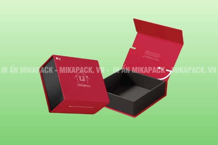 Mẫu in hộp giấy đựng quà tặng cao cấp 