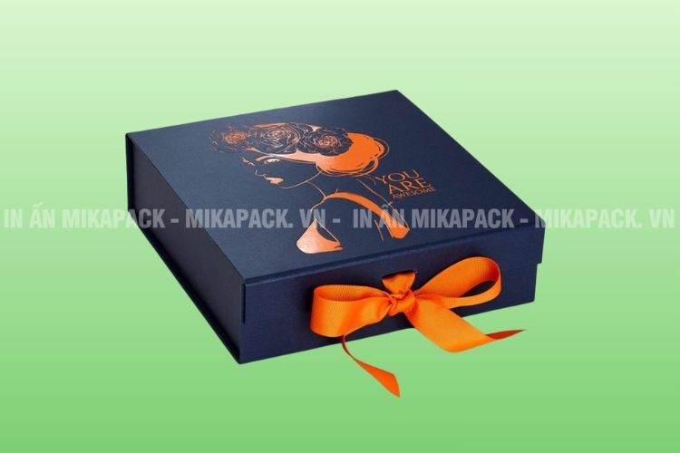Mẫu in hộp giấy đựng quà tặng mỹ phẩm ấn tượng