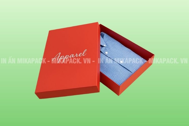 Mẫu in hộp giấy thiết kế tối giản