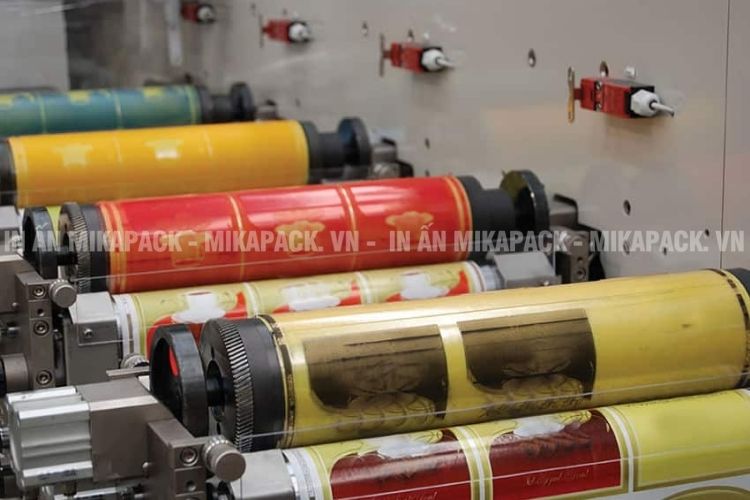 Mikapack sử dụng công nghệ Flexo để in hộp giấy giá rẻ số lượng ít